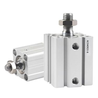 Imagem de ACQ20 Cilindro Pneumático Fino 12/16/20/25/32/40-10-15-20-25-30-40-50-60-B Cilindros de Pistão Compacto de Dupla Ação (Curso 35 mm, ACQ63)