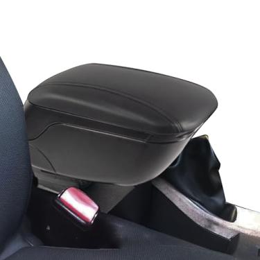 Imagem de Organizador de apoio de braço de carro - Rotação de altura ajustável sem armazenamento de broca, capa de apoio de braço para carro, console central interno, automotivo, caminhão, SUV