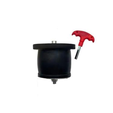 Imagem de Bujão De Drenagem Expansível De Borracha Ajustável Com Alça Em T, Tampa De Drenagem De Aço Inoxidável Para Barcos, Para Vedação De Tubos, 1 Peça(8.5 to 11cm)