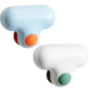 Imagem de Rodo para vidro de chuveiro, esfregador de janela 2 em 1, pano de esponja, rodo de silicone, espelho de maquiagem para espelho de banheiro