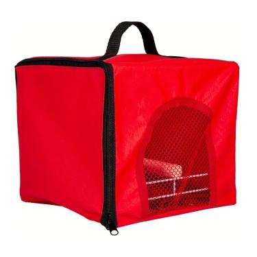 Imagem de Bolsa Transporte para Pequenas Aves Calopsita Vermelha
