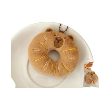 Imagem de Chaveiro De Pelúcia De Comida Com Desenhos Animados De Golfinho, Pão E