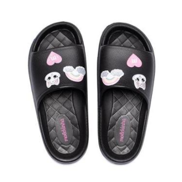 Imagem de Chinelo Slide Infantil Molekinha Aplicações Eva Creme-Feminino