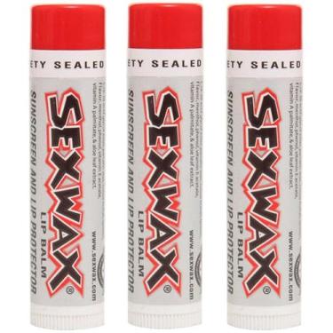 Imagem de Bálsamo Labial Mr Zogs Sex Wax FPS 30 Coco - 3 Unidades