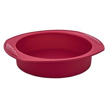 Imagem de Euro Home - Assadeira para Bolos de Silicone Redonda - SIL3246-VM