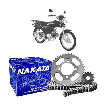 Imagem de Kit Relação Transmissão Nakata Sundown Super 100 2003-2015