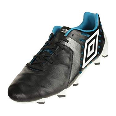 Imagem de Umbro Sapato de futebol unissex Medusae Ii Pro Firm Ground, Preto/branco, 8.5 Women/8.5 Men