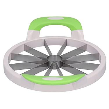 Imagem de Archuu Cortador de Melancia, Fatiador de Aço Inoxidável, Alça Curvada, Para Casa, Viagem, Acampamento, Piquenique e Escritório