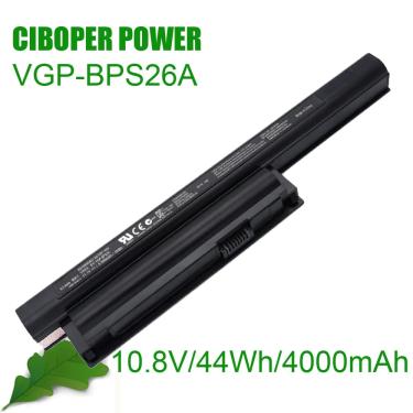 Imagem de Bateria de qualidade original  VGP-BPS26  10.8V  44Wh  4000mAh  BPS26  VGP-BPL26  VGP-BPS26A
