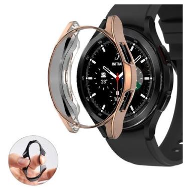 Imagem de Capa Bumper Galaxy Watch4 46mm Rose Gold - Genérico Teck King