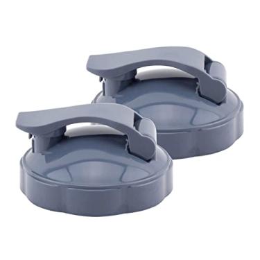Imagem de TJPoto # NB-101B NB-101S NB-201 Tampa flip top to-go para 600W 900W peça de substituição nova para NutriBullet