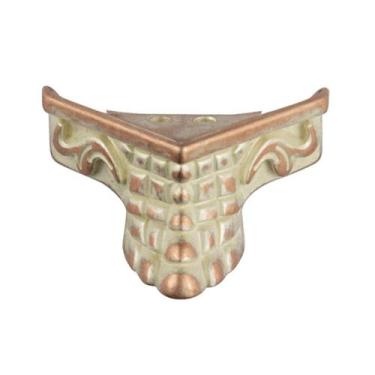 Imagem de Kit 4 Pezinhos Metal Decoração Babilônia Pequeno Artesanato Mdf - Meta