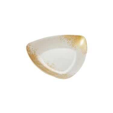 Imagem de Pratos de mesa retangulares para restaurante de panela quente, imitação de porcelana de churrasco prato de lanche criativo-LJP3008