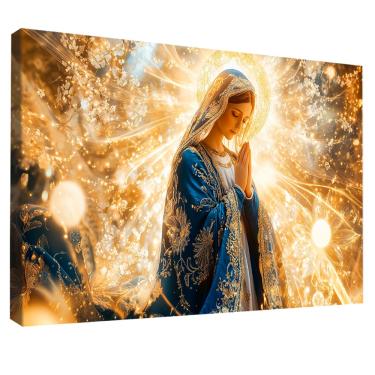 Imagem de Quadro Decorativo Nossa Senhora Aparecida Oração