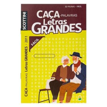 Imagem de Scottini Caça-Palavras Letras Grandes (32P) N.2011 (Fácil)