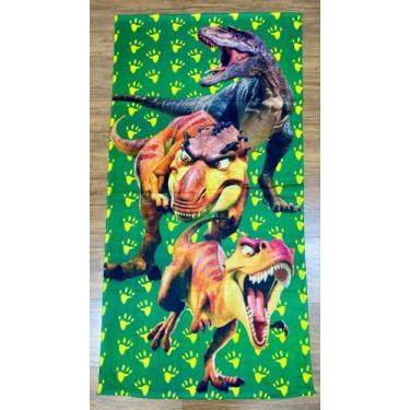 Imagem de Toalha De Banho Piscina e Praia Infantil Personagens Divertidas 1,35x0