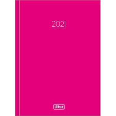 Imagem de Agenda Diária Pepper Rosa 2021 - Tilibra