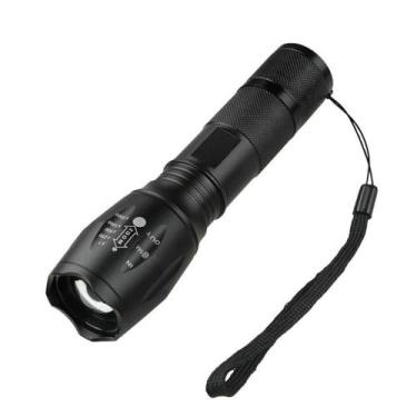 Imagem de Mini Lanterna Led Cree T6 Tática Militar Bateria Recarregável Forte Po