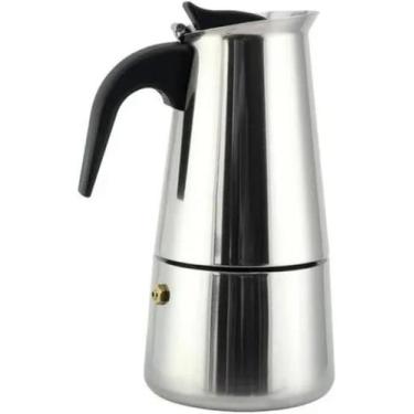 Imagem de Cafeteira tipo Italiana em Inox - café espresso 6 xícaras 300ml INOX M