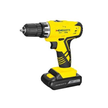 Imagem de Furadeira e Parafusadeira a Bateria MPB 21 127/220v 60hz Menegotti - M