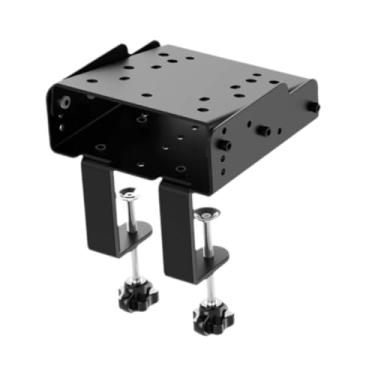 Imagem de Generic Suporte de mesa de roda de corrida para jogos de corrida fácil instalação portátil Profissional Ajuste Ajuste Montagem de Metal Montagem Planejada de