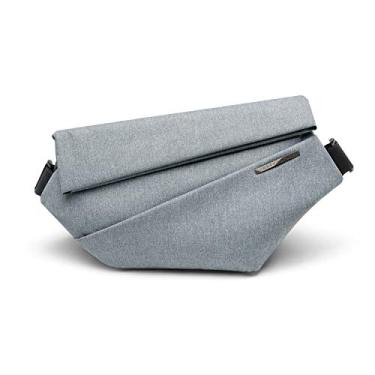 Imagem de NIID Bolsa transversal masculina, bolsa tiracolo expansível para Switch 2, bolsa tiracolo compacta para homens, à prova d'água, minimalista, para viagem, trabalho, uso diário