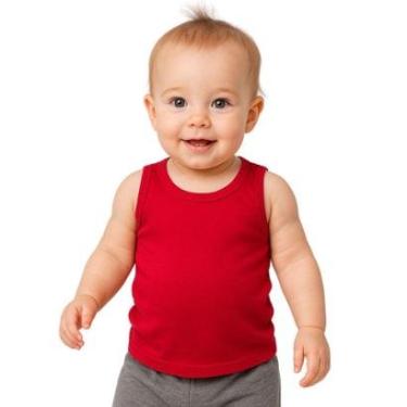 Imagem de Camiseta Regata Nadador Básica Infantil Menina Kyly-Feminino