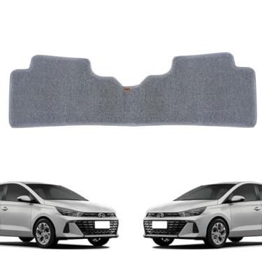 Imagem de Tapete De Carro Para HB20 2013 a 2026 - Peça Traseira Avulsa Capacho Vinilico Cor Cinza