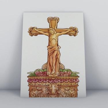 Imagem de Quadros TAC religião-042-m2 Colorido 20x30cm MDF