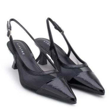 Imagem de Sapato Lia Line Verniz Preto-Feminino