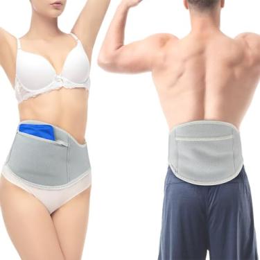 Imagem de Embalagem de óleo de rícino para alívio da dor nas costas, design inovador, pacote de algodão orgânico, pacote de óleo de rícino de flanela confortável com bolso para pacote quente/frio Universal Fi