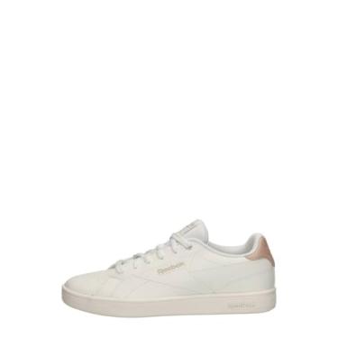 Imagem de Reebok Tênis feminino Court Clean, Chalk Pinstu Moonst, 42.5 EU