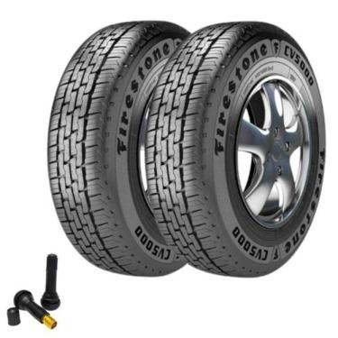 Imagem de Combo 2 Pneus 225/75r16c 121/120r Cv5000 Firestone + Bico