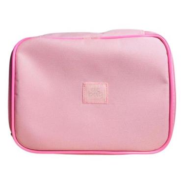 Imagem de Estojo Box Organizador Grande Escolar Multiuso - AC BAG, ROSA, UN