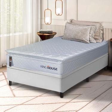 Imagem de Cama Box Baú Luanda Espuma D28 Solteirão 96x203 King House