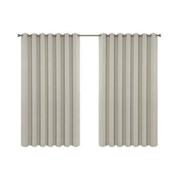 Imagem de Cortina Blackout 100 Eclipse Camesa 260x170cm Blecaute Total Para Varã