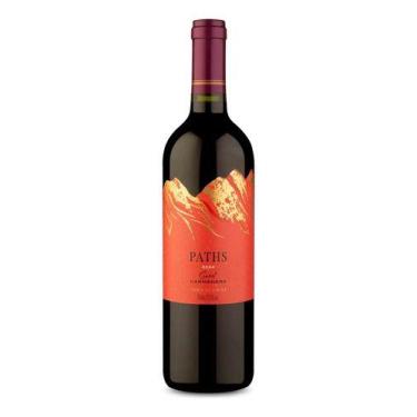 Imagem de Vinho Tinto Suave Paths Carménère Suave 2024 Chile 750ml