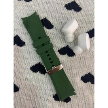 Imagem de Pulseira Silicone Compatível Com Galaxy Watch 4 20 Milímetro - Peining