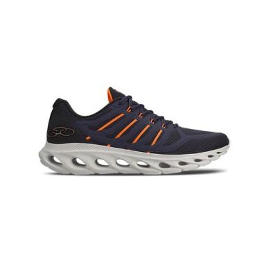 Imagem de Tênis Masculino Esportivo Cyber 4 Olympikus 019800, Azul, 38