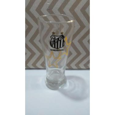 Imagem de Conjunto 2 Copos Munich São Paulo Futebol Clube - 250ml Vidro Cerveja 