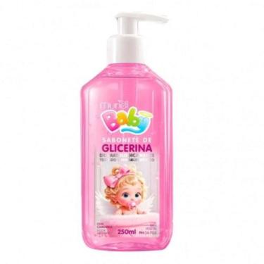 Imagem de Sabonete líquido glicerinado baby rosa - muriel 250 ml