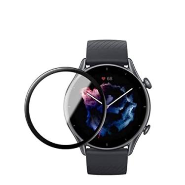 Imagem de Kit 2 Películas 3D de proteção compatível com Amazfit GTR 2 / GTR 3 / GTR 4 - Nandos-Store (GTR 3 - PRO, 3D - Cobre tudo)