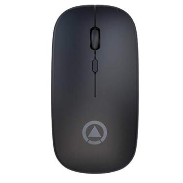 Imagem de CNmuca Receptor USB de mouse sem fio A2 2.4G Mini mouse óptico portátil mouse ergonômico universal para mouse pc laptop preto