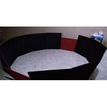 Imagem de Rodo Rebolo Tambor 8 Placas + Fundo De Carpete Exposição - Mura Brasil