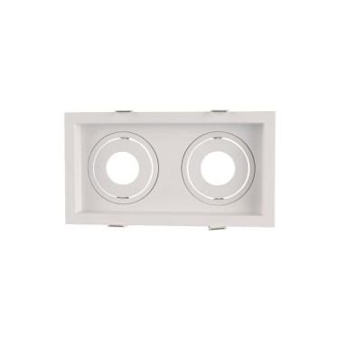 Imagem de Spot De Embutir Recuado Astraled Berenices Para 2 Lâmpadas Par 20 Branco Sp-7638