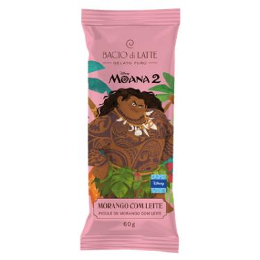 Imagem de PICOLE MOANA MORANGO COM LEITE 60G BACIO