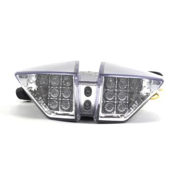 Imagem de Lanterna traseira de LED transparente Arashi para MV Agusta F4 2010-2012, luz traseira de freio de seta, acessórios de substituição integrados para motocicleta