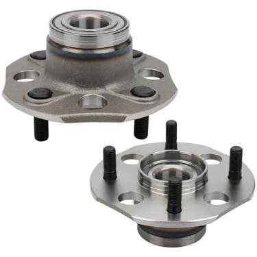 Imagem de DRIVESTAR Cubo e rolamento de roda de tambor traseiro 512176 serve para Honda Accord 1998 99 00 01 2002 2,3L (4 terminais sem ABS) (par)