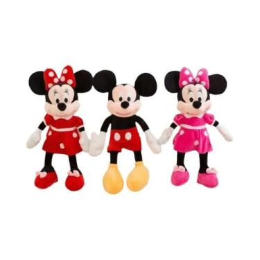 Imagem de Brinquedo De Pelúcia Mickey Mouse Kawaii 30-35cm, Bonecos De Pelúcia P
