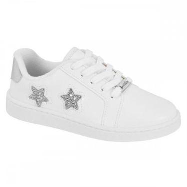 Imagem de Tenis Molekinha 2574125 Menina Infantil, Branco, 31